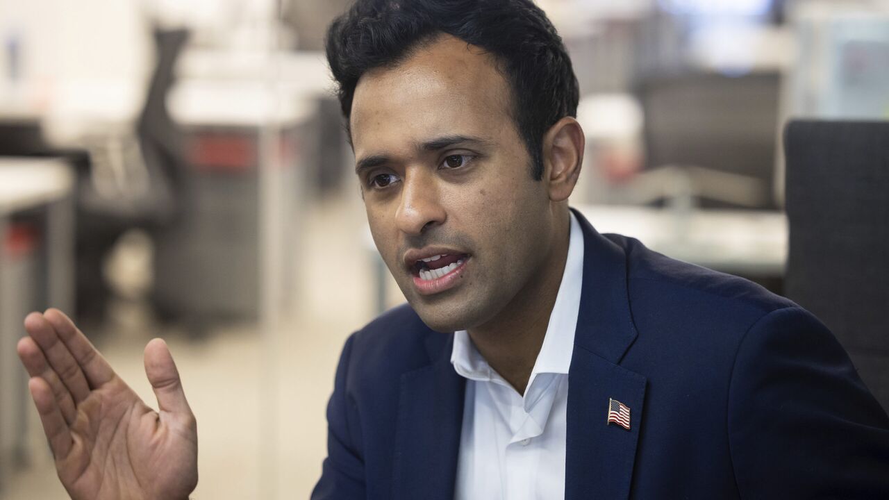 Illustratie voor: Amerikaanse pro-Bitcoin kandidaat Vivek Ramaswamy blij met crypto overwinningen