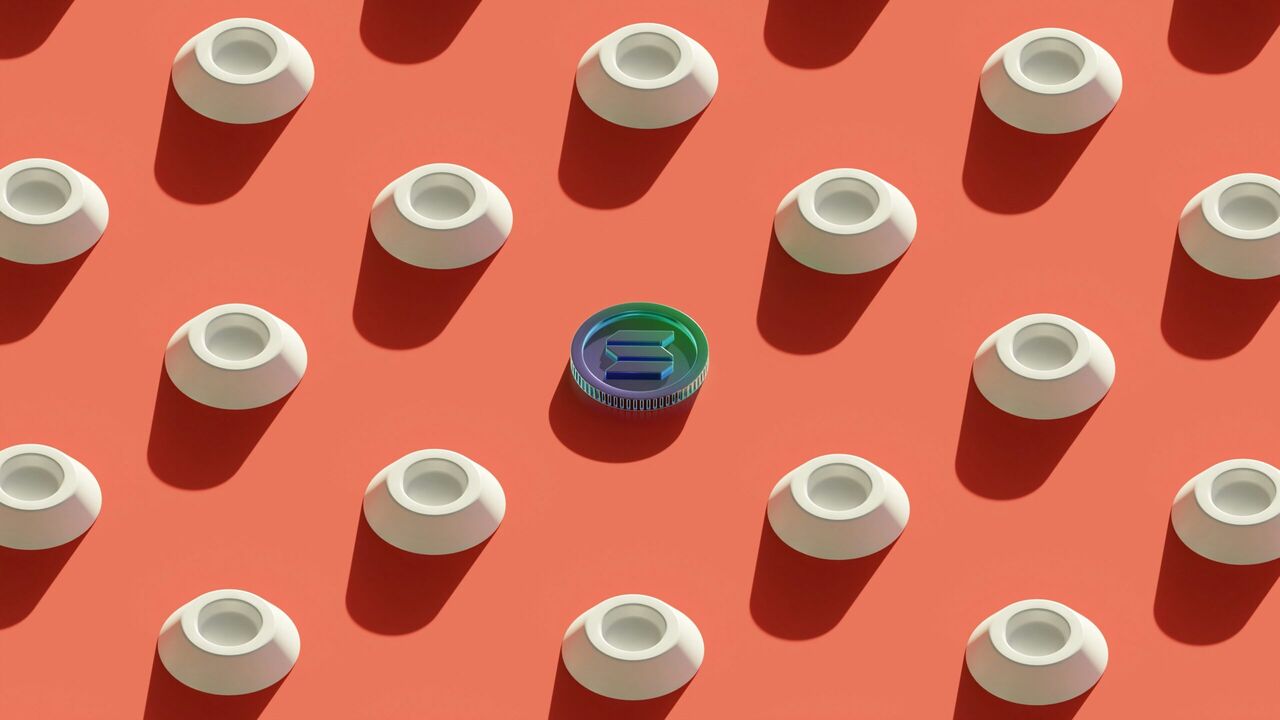 Illustratie voor: Binance schort Solana-opnames op vanwege memecoin gekte